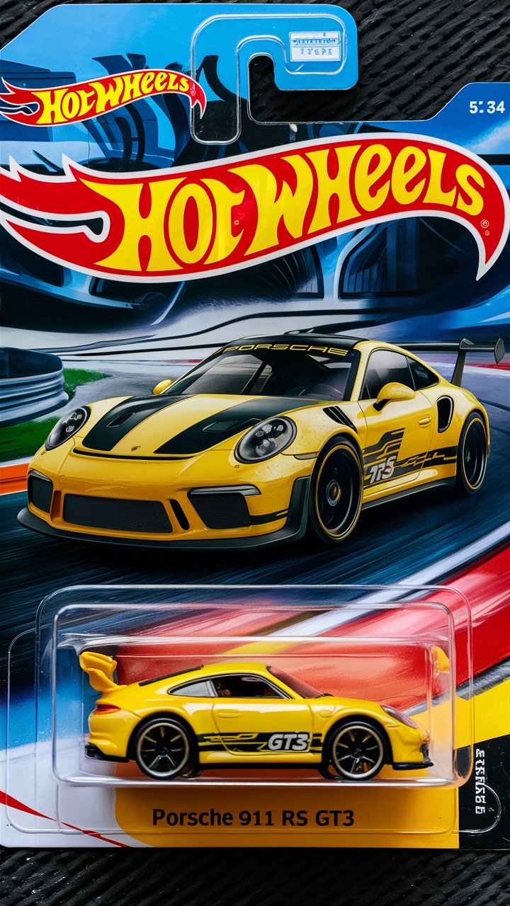 Porsche 911 RS GT3 Card